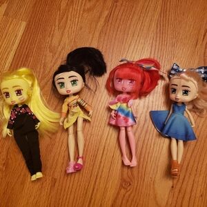 BOXY girls (4) Doll Set